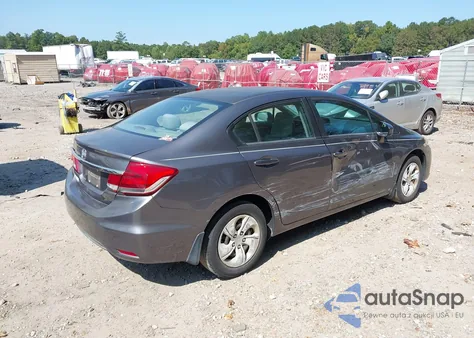 2014 Honda Civic Lx from USA, damaged, VIN 19XFB2F57EE012213
